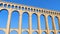 Roman Aqueduct Blue Sky