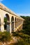 Roman aqueduct de les Ferreres in Tarragona