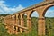 Roman Aqueduct Pont del Diable in Tarragona