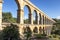 Roman aqueduct of Tarragona, also known as Pont del Diable or de les Ferreres. The purpose of this magnificent construction was