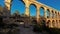 Roman aqueduct in Tarragona, Spain