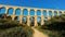 Roman aqueduct in Tarragona, Spain