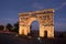 Roman arch of Medinaceli, 2nd-3rd century, Soria province, Ca