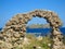 Roman arch in Ventotene island