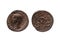 Roman As Coin of Roman Emperor Claudius