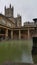 Roman baths interior pool