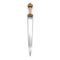 Roman Battle Gladius Sword on white. 3D illustration