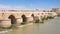 The Roman Bridge Of Cordoba Andalucia, Spain.