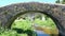 Roman bridge over Lizandro river at Cheleiros town