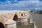 Roman bridge. Spanish city Cordoba