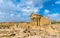 The Roman Capitol at Dougga. UNESCO heritage site in Tunisia