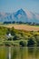 Roman Catholic church in Liptovska Ondrasova and Krivan in High Tatras