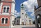 Roman catholic church at town Ruzomberok, Slovakia