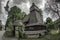 The Roman Catholic wooden church in Hervartov, Slovakia