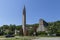 Roman Catholic â€žThe Immaculate Conceptionâ€ Cathedral in Orsova, Mehedinti, Romania.