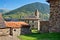 Roman Church of Santa Eulalia in Erill-la-Vall in Catalonia, Spain