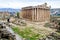 Roman city ruins of the ancient Baalbek in Lebanon