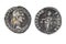 Roman coin - Roman denarius of Emperor Nerva