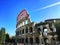 The roman coliseum in Italy