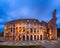 Roman Colosseum Flavian Amphitheatre in the Evening, Rome, Ita