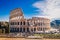 The Roman Colosseum in Rome, Italy HDR image