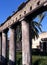 Roman columns, Herculaneum, Italy.