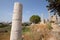 Roman columns. View of the Roman ruins of Byblos. Byblos, Lebanon