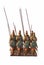 Roman combat phalanx toys