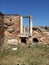 Roman empire ruins Histria Constanta Romania