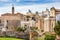 Roman Forum Arch Capatoline Hill Columns Rome Italy