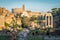 Roman Forum as seen from the Campidoglio Hill.