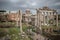 Roman forum on a cloudy day ruins tourism ancient architecture rome