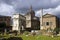 Roman forum Italy the Church of saints Luke and Martina, arch of Septimius history archaeology