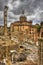 The roman forum in rome. HDR image.