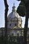 Roman Forum in Rome, Italy. Famous panorama with ancient architecture.