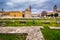 Roman forum in Zadar town, Croatia.