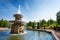 Roman fountains in the Lower Park of Peterhof