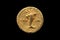 Roman gold aureus coin reverse of Roman Emperor Domitian