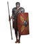 Roman Legionary on Guard