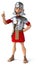 Roman legionary soldier