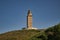 Roman lighthouse known as the Tower of Hercules, being the only Roman lighthouse and the oldest in the world in operation. Concept