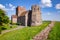 Roman lighthouse and St Mary de Castro church Dover Castle Kent