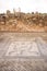 Roman marble mosaic at Volubilis, N Morocco