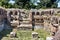 Roman necropolis columbarium in ancient Ostia