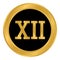 Roman numeral twelve