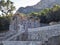 Roman Nymphaeum in Zaghouan, Tunisia.