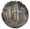 Roman Republic Coin, Ancient Roman silver denarius of the family Norbana, Reverse