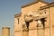 Roman ruins in the center of the city of Beirut in Lebanon