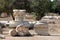 Roman ruins in the park, Ashkelon, Israel