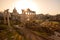 Roman ruins in Rome, Capital city of Italy